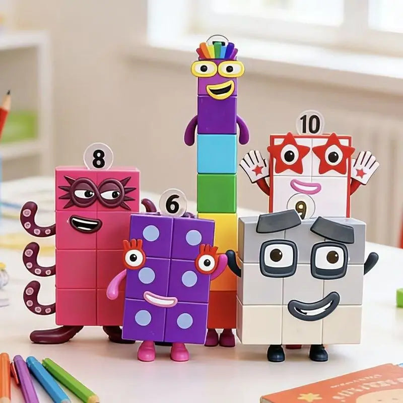 Numberblocks Friends one to Ten Figure Set