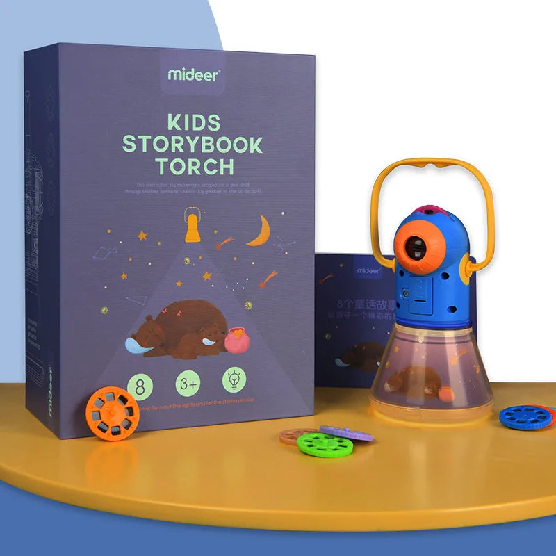 Multifunctional Children's Story Projector, Early Education Story Machine and Sleeping Lamp