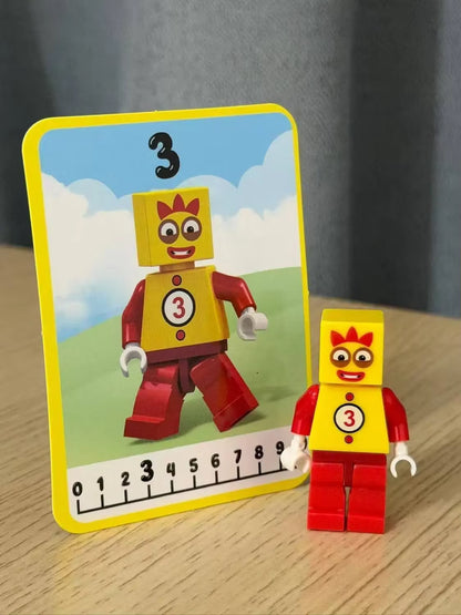 Numberblocks Assembly Model Toy Kids Math Learning Educational Building Set