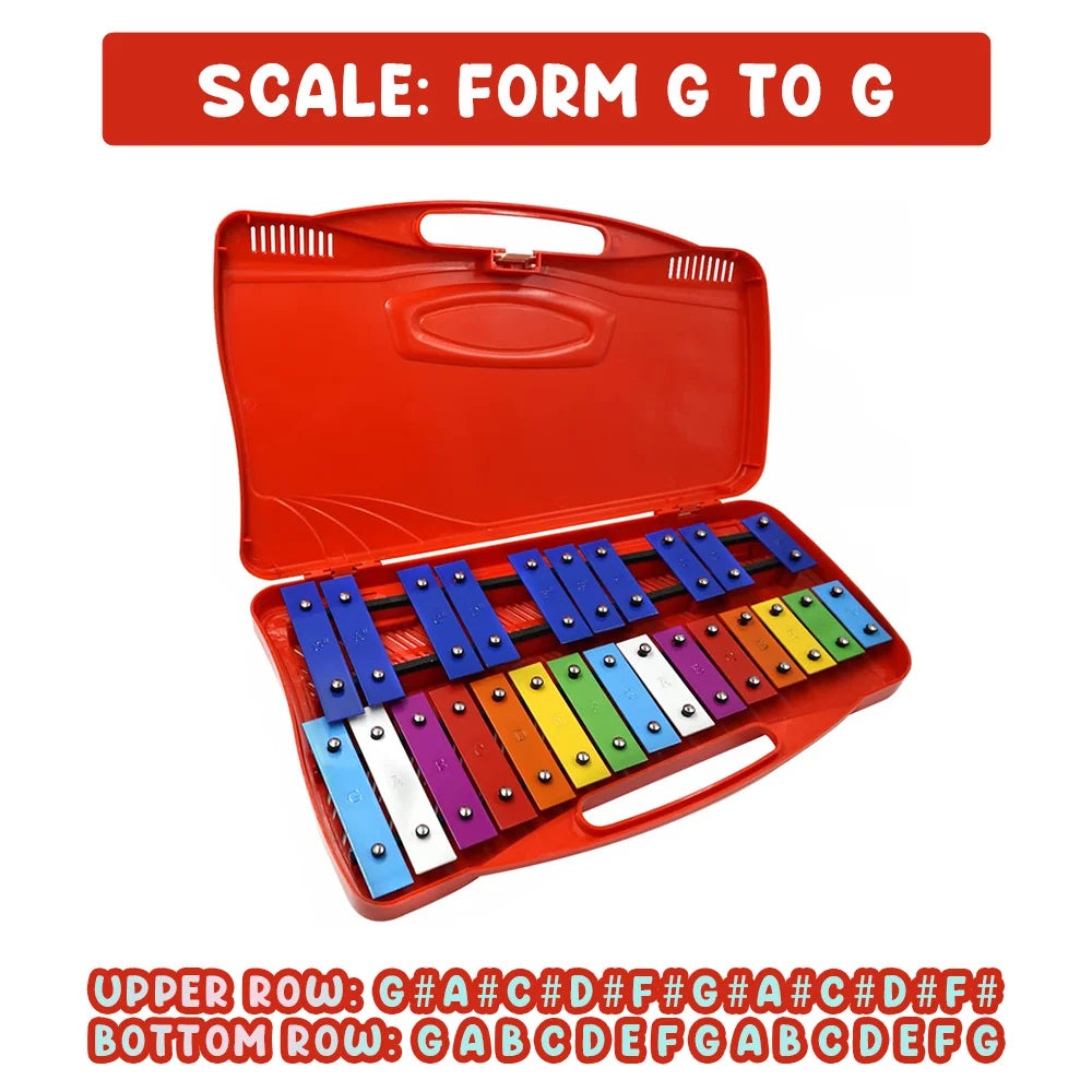 High Quality Professional Xylophone Instrument For Kids, Musical Educational Piano Playing Toy