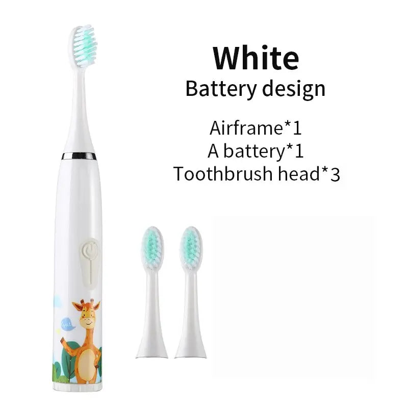 Electric Toothbrush for Children Aged 3 to 15 Professional Tooth Care Waterproof