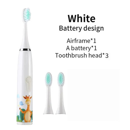 Electric Toothbrush for Children Aged 3 to 15 Professional Tooth Care Waterproof