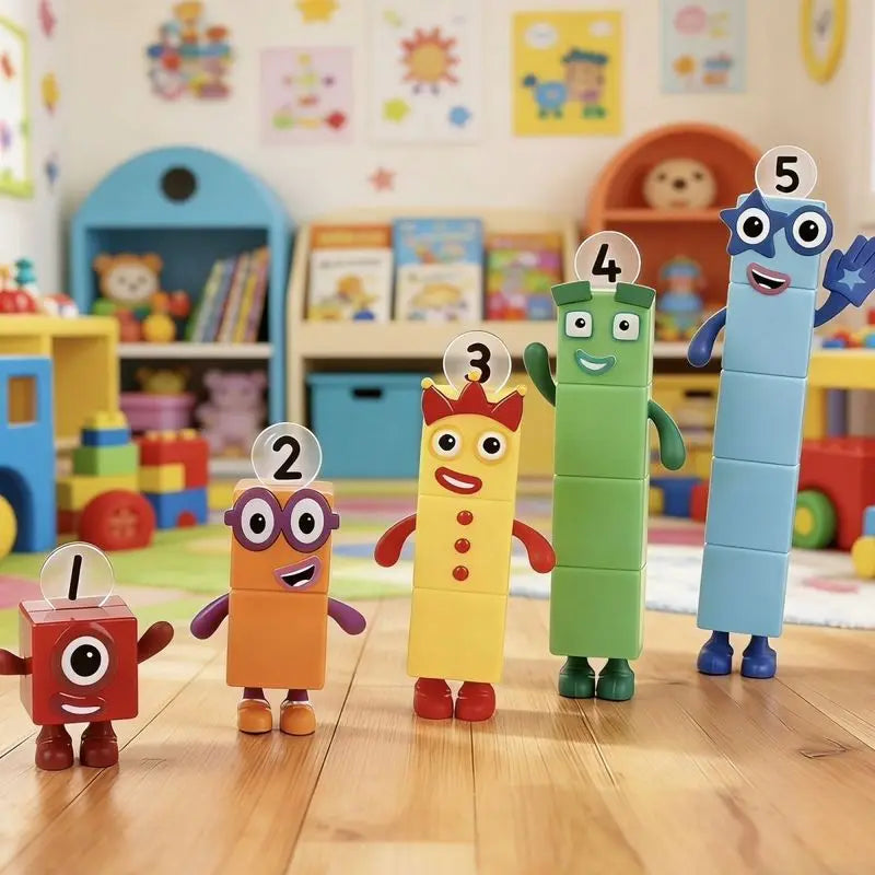 Numberblocks Friends one to Ten Figure Set