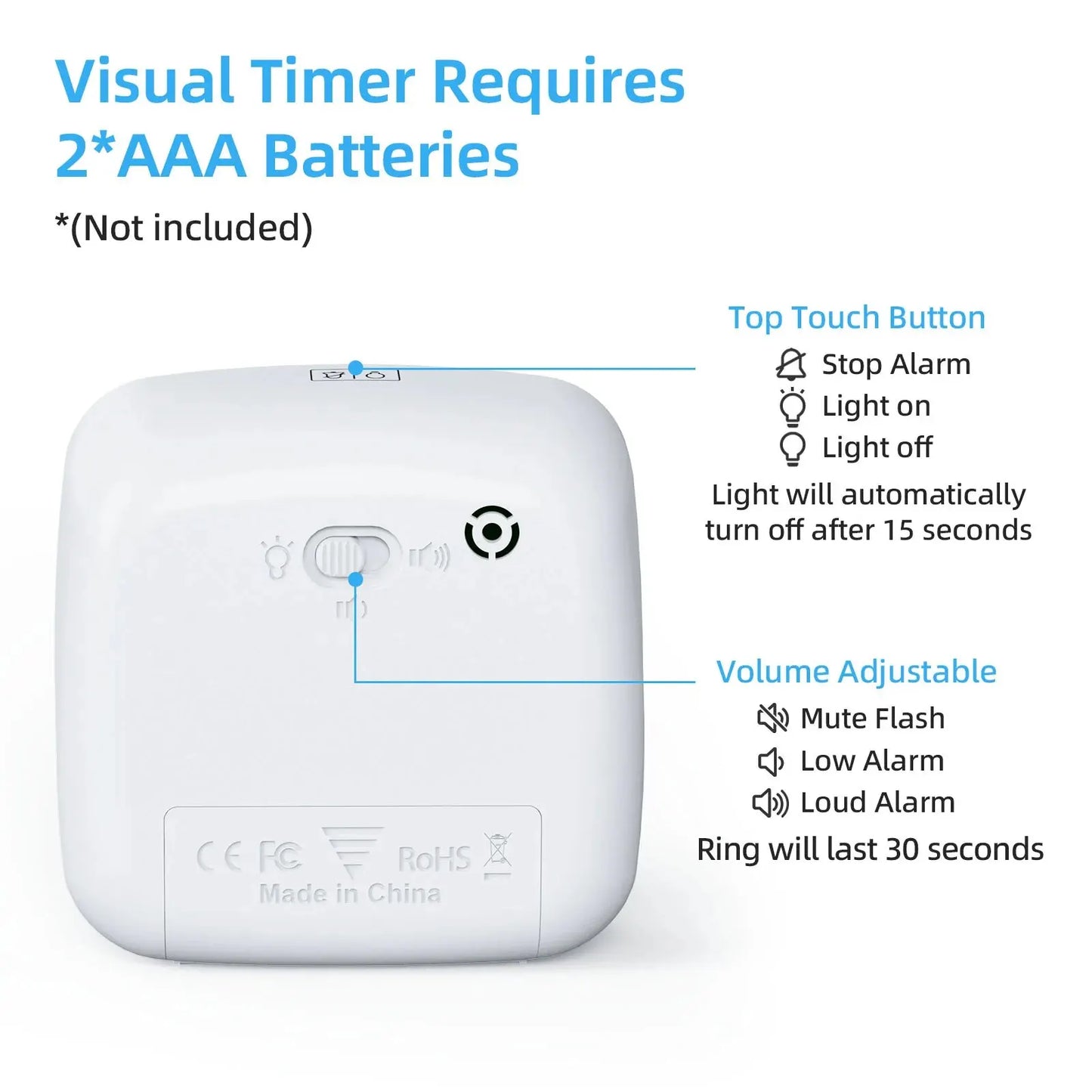 Rainbow Visual Timer