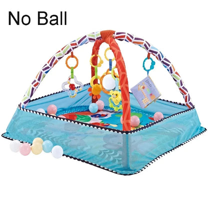 Baby Fitness Play Gym – Soft Crawling Mat & Activity Rack for Newborns and Toddlers