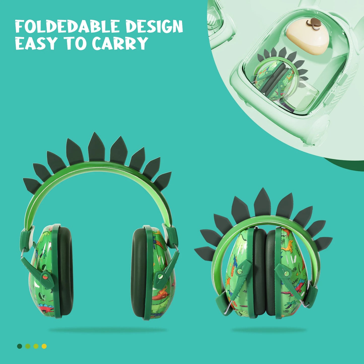 Kids Noise Cancelling Headphones, Sensory Ear Protection Sound Proof Earmuff