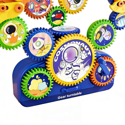 Kids STEM Electric Gears Building Blocks Set Toy – Educational Construction Game