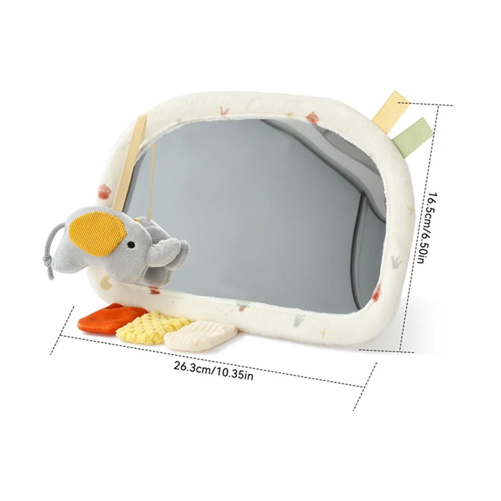 Playful Tummy Time Mirror & Sensory Toy Set 🌿