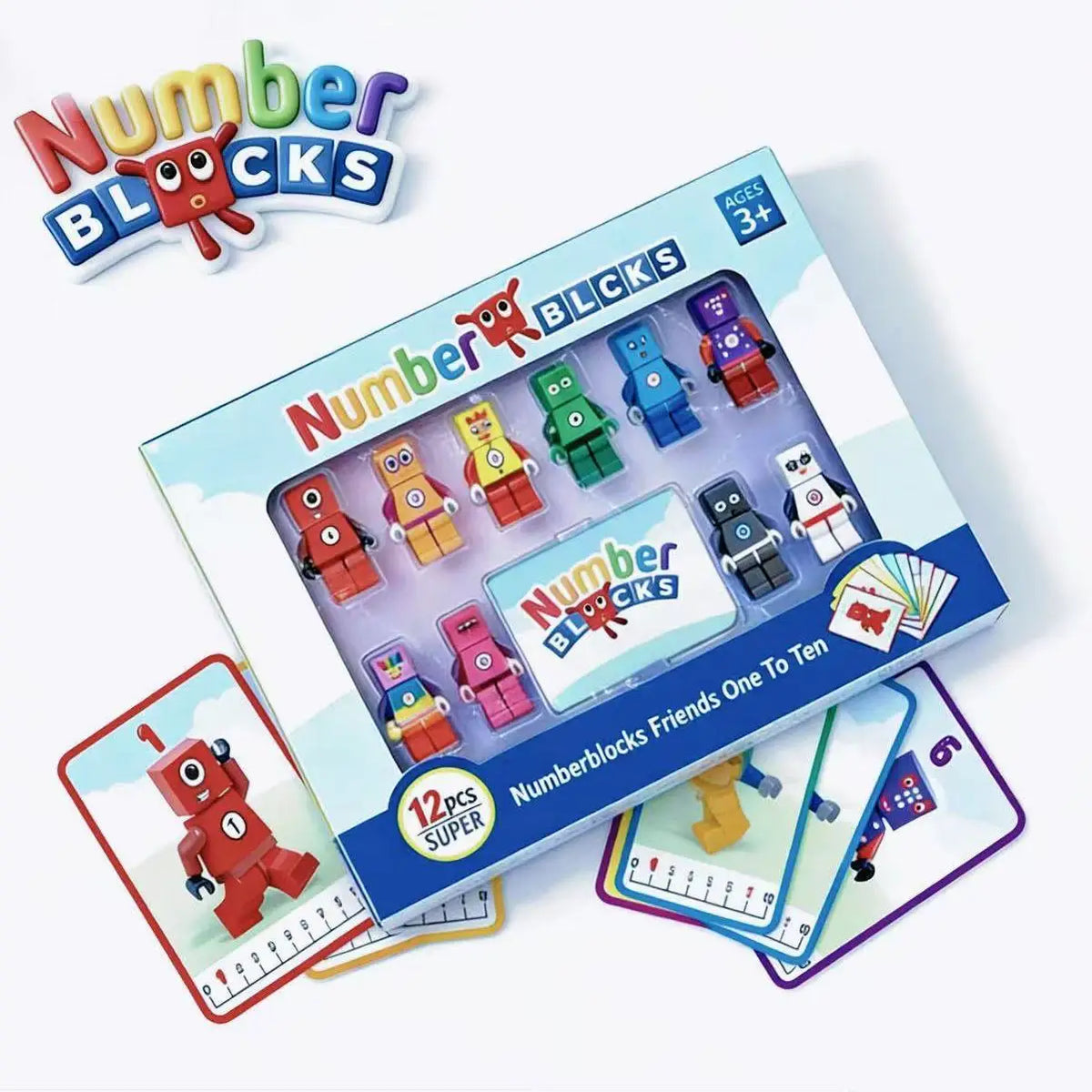 Numberblocks Assembly Model Toy Kids Math Learning Educational Building Set