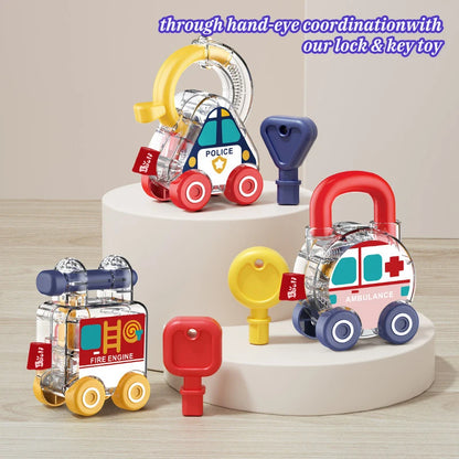 Montessori Learning Keys & Lock Set for Early Skill Development for Babies and Toddlers