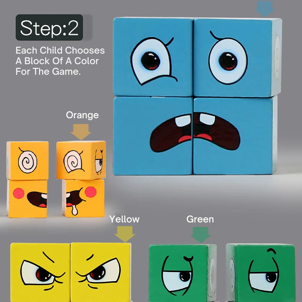 Montessori Rubik's Cube Game - LittleOzKid