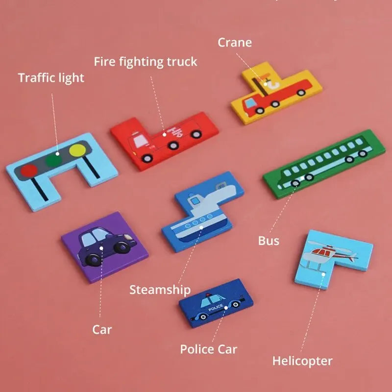 Cars Traffic Game Puzzle - LittleOzKid
