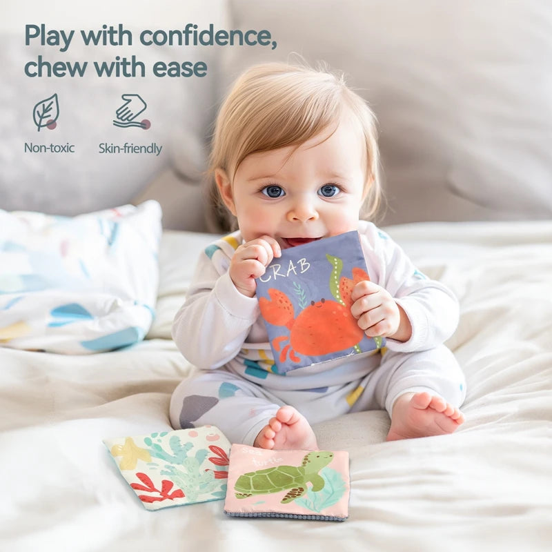 Baby Montessori Toy Cotton Magic Tissue Box Finger Exercising Busy Sensory Board Game