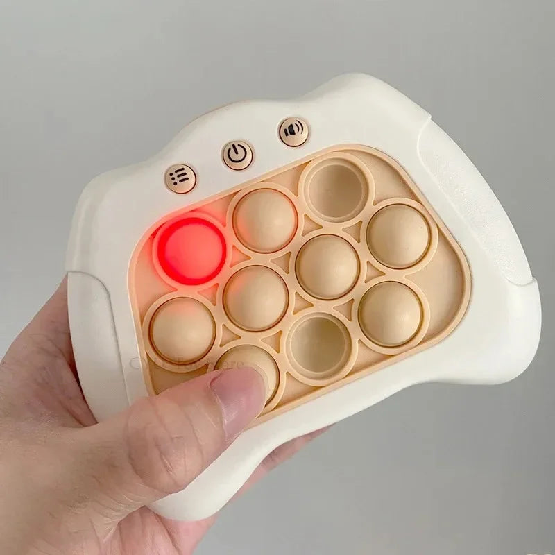 Electronic Push Pop‑Up Light‑Up Bubble Game, The Next Level of Sensory Fun
