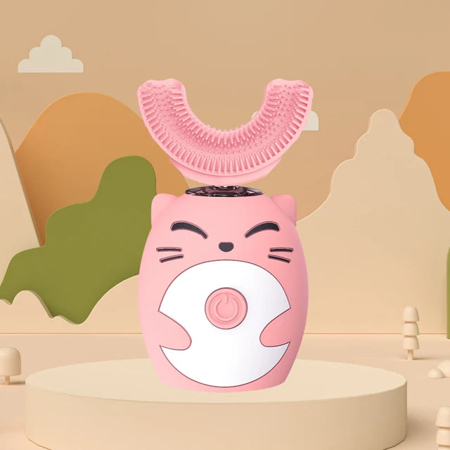 Kids U-shaped Electric Toothbrush (Silicon) - LittleOzKid