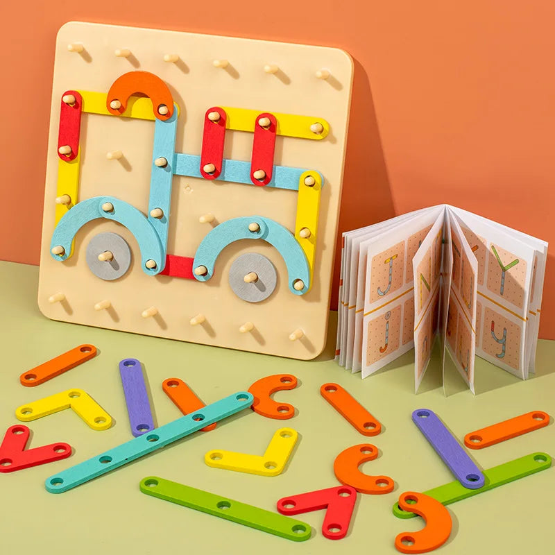 Nailboard Montessori Sensory Toy - LittleOzKid