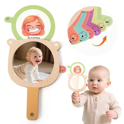 Baby & Toddler Emotion Mirror Toy – Safe, Fun, Early Learning Feelings