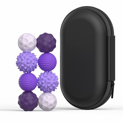 Silicone Magnetic Sensory Balls, Stress Relief Sensory Toy for Adult and Kids