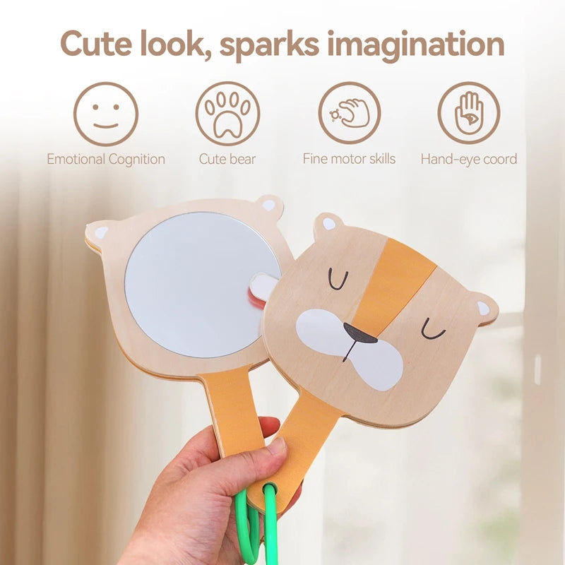Baby & Toddler Emotion Mirror Toy – Safe, Fun, Early Learning Feelings
