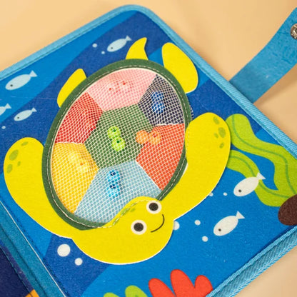 20 in 1 Montessori Ocean Busy Felt Quiet Book